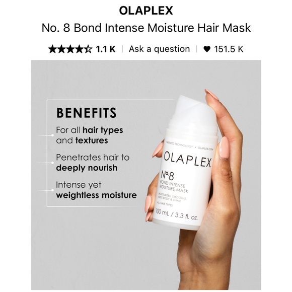 Olaplex no. 8 bond intense moisture hair mask - Picture 2 of 3